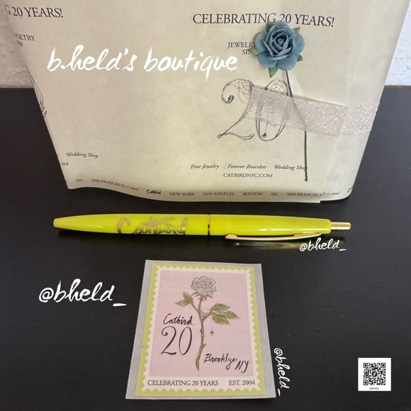 Free w/Purchase — Catbird Goodies Bundle from 20th Birthday Celebration New NWOT - Picture 3 of 15